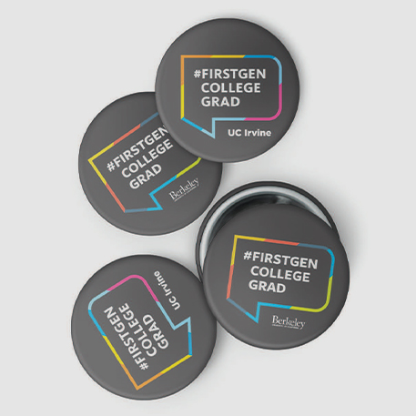 Firstgen metal buttons promotional items